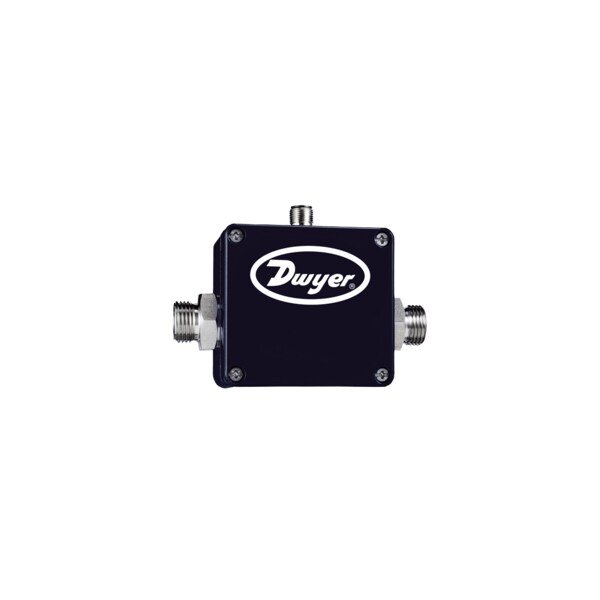 Magnetic flow sensor, range 2.5 to 52.8 GPM 10 to 200 LPM, 3/4 I.D., 1in NPT process connection, Dwyer Instruments, Mfr#: MFS-31
